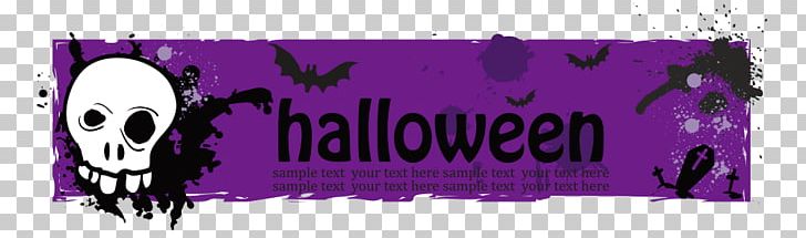 Halloween Banner Purple Vecteur PNG, Clipart, Art, Banner, Banners Vector, Bat, Brand Free PNG Download