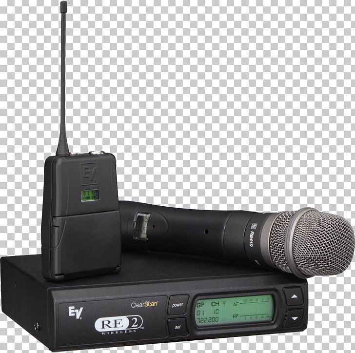 Wireless Microphone Electro-Voice Sound PNG, Clipart, Audio, Audio Equipment, Audio Signal, Broadcasting, Electro Free PNG Download