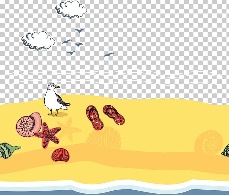 Beach Cartoon Illustration PNG, Clipart, Area, Art, Beach, Beach Vector, Computer Wallpaper Free PNG Download
