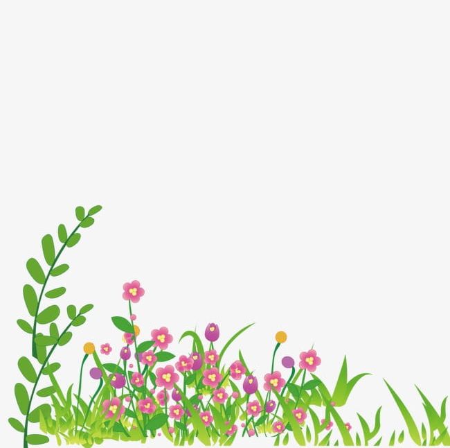 Cartoon Grass Wildflowers PNG, Clipart, Cartoon, Cartoon Clipart, Grass, Grass Clipart, Wildflowers Free PNG Download