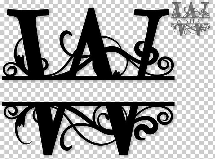 Monogram Letter Cricut PNG, Clipart, Alphabet, Area, Art, Black And White, Brand Free PNG Download