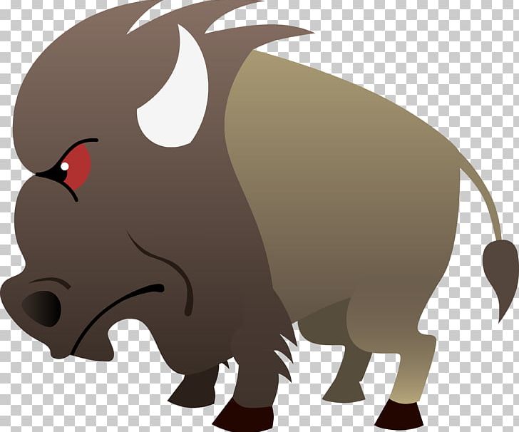 Bull Cattle Wild Boar Ox PNG, Clipart, Animals, Cartoon, Cattle, Cattle Like Mammal, Cow Free PNG Download