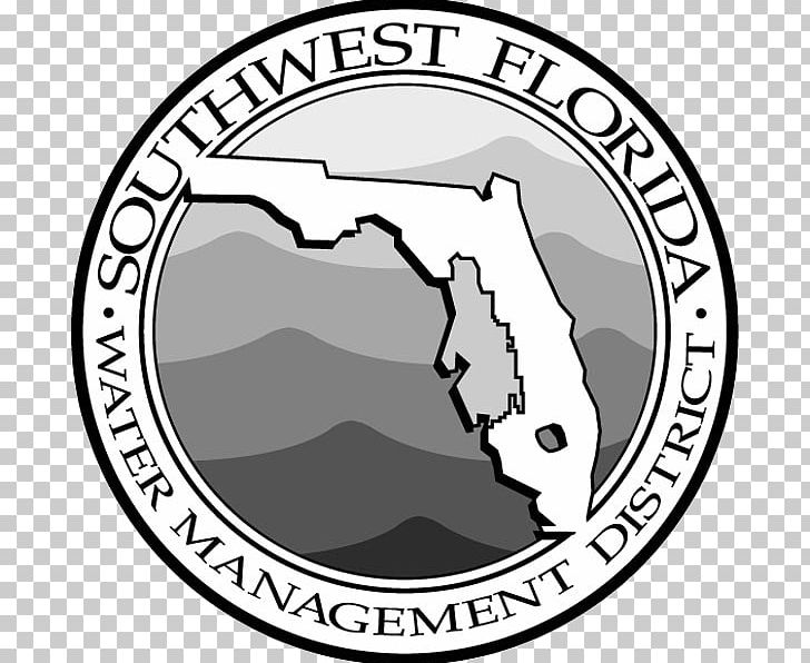 Southwest Florida Water Management District Citrus County PNG, Clipart, Artwork, Black And White, Brand, Central Florida, Circle Free PNG Download