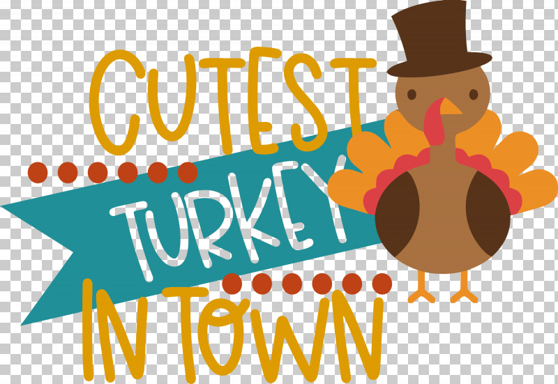 Cutest Turkey Thanksgiving Turkey PNG, Clipart, Beak, Biology, Happiness, Logo, Science Free PNG Download