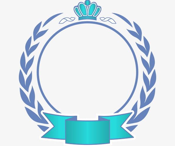 Crown Circular Border PNG, Clipart, Blue, Blue Pictures, Border Clipart, Circular Clipart, Crown Clipart Free PNG Download