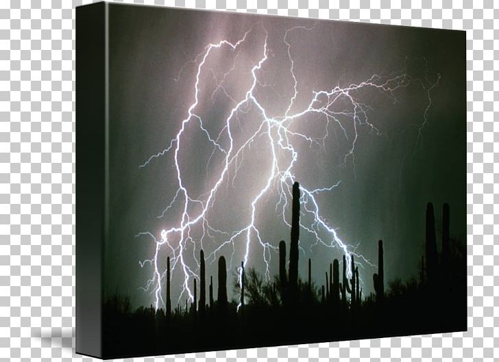 Lightning Thunderstorm Desert PNG, Clipart, Canvas Print, Computer Wallpaper, Desert, Desktop Wallpaper, Energy Free PNG Download