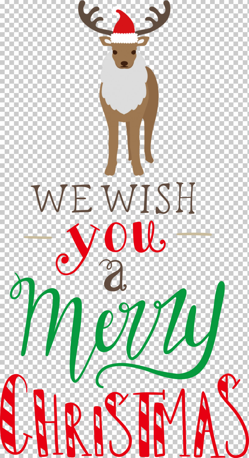 Merry Christmas We Wish You A Merry Christmas PNG, Clipart, Biology, Deer, Logo, M, Merry Christmas Free PNG Download