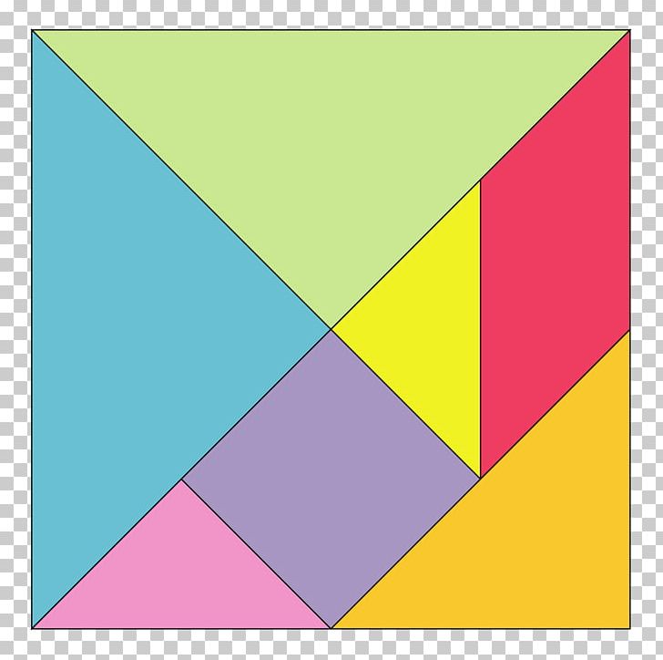 Tangram Jigsaw Puzzles Geometric Shape Game PNG, Clipart, Angle, Area, Art Paper, Diagram, Geometry Free PNG Download