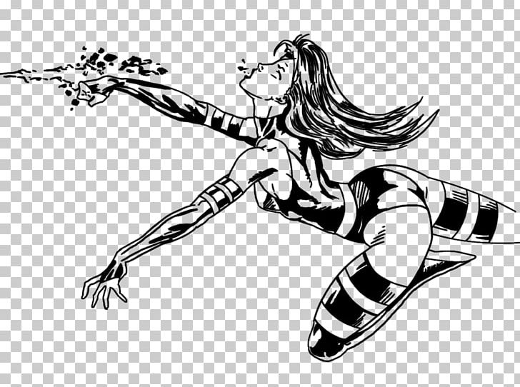 Psylocke X-Men: Mutant Apocalypse Line Art Sketch PNG, Clipart, Arm, Art, Artist, Artwork, Black Free PNG Download