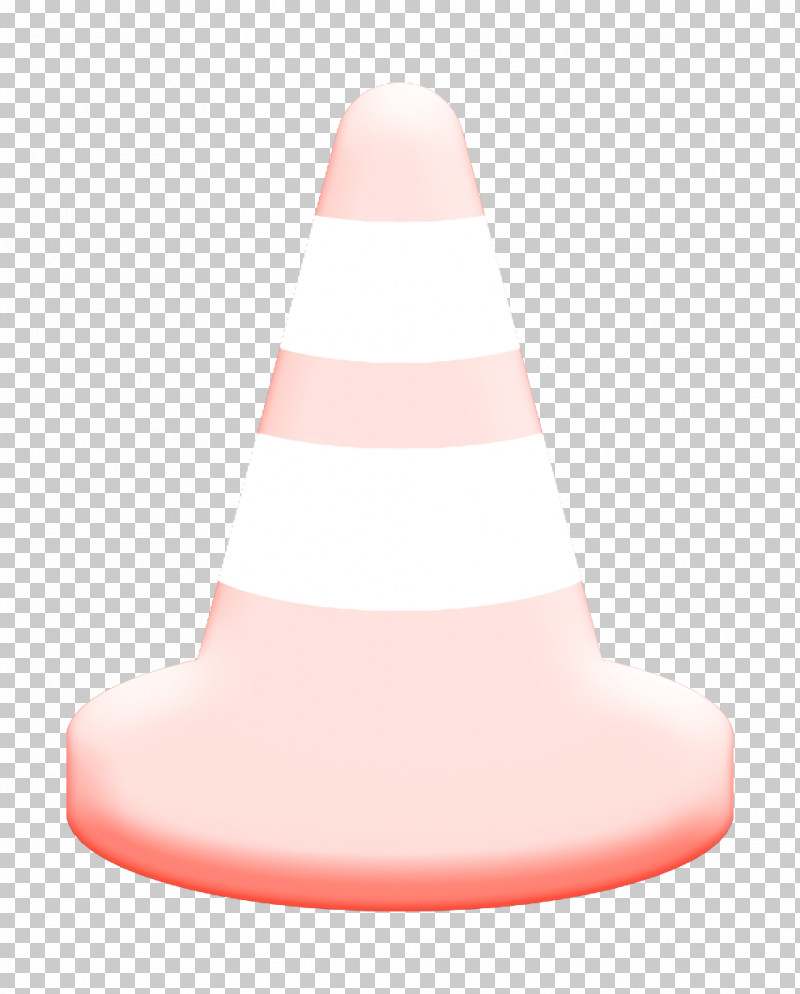 Basic Flat Icons Icon Cone Icon PNG, Clipart, Basic Flat Icons Icon, Cone, Cone Icon, Headgear, Pink Free PNG Download