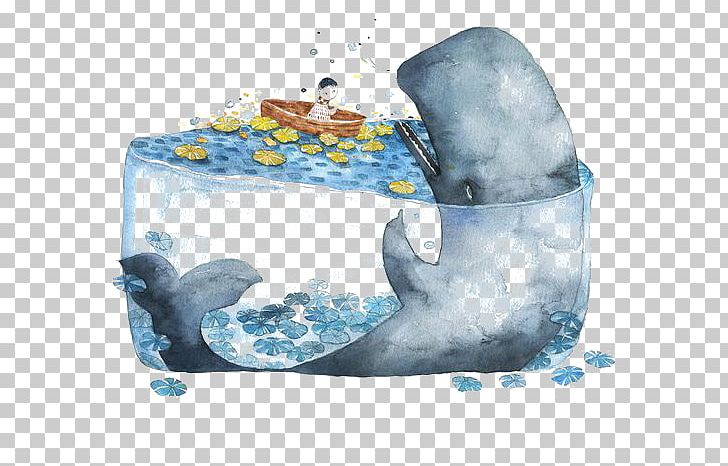 Whale Art Graphic Design Illustration PNG, Clipart, Animals, Behance, Blue, Boy, Creative Ads Free PNG Download