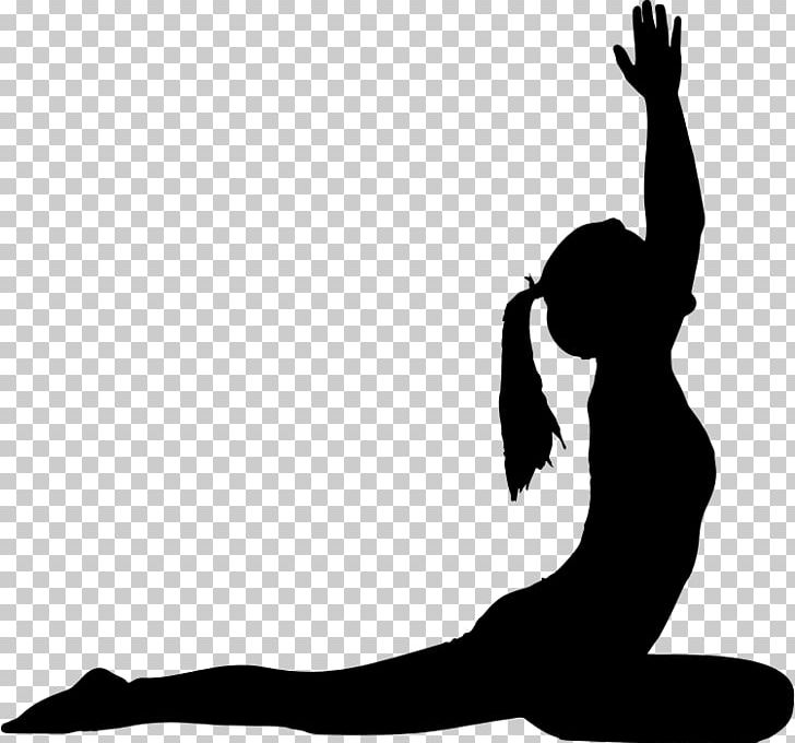Yoga Silhouette PNG, Clipart, Arm, Asento, Black And White, Dancer, Drawing Free PNG Download