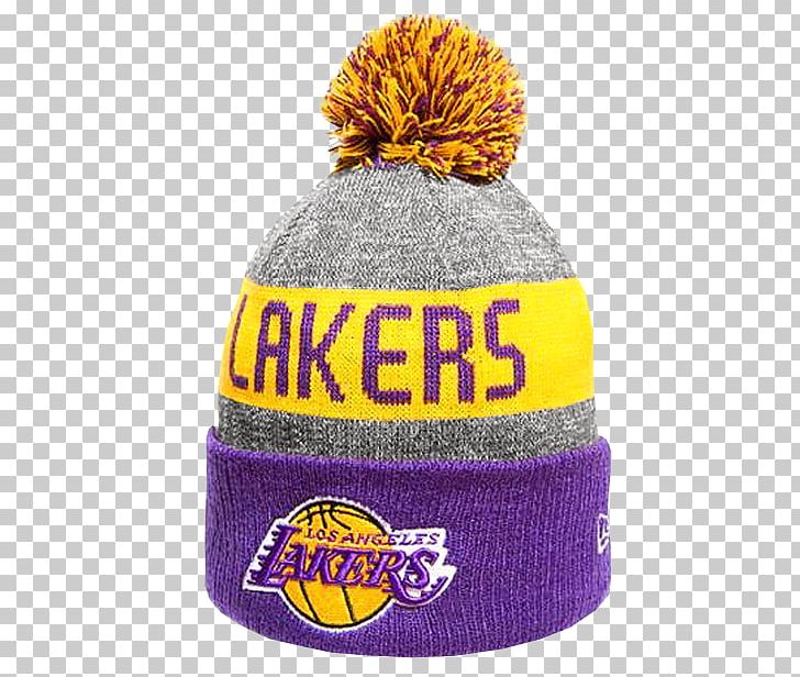 Beanie Los Angeles Lakers NBA Knit Cap Hat PNG, Clipart, Beanie, Bobble, Cap, Clothing, Era Free PNG Download