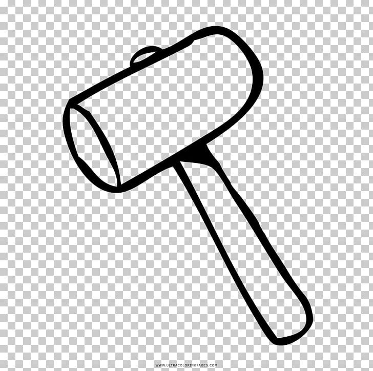 Drawing Coloring Book Mallet PNG, Clipart, Area, Black And White, Clothing Accessories, Coloring Book, Drawing Free PNG Download