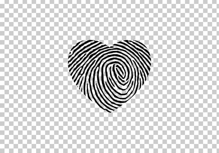 Fingerprint Heart Tattoo Raster Graphics PNG, Clipart, Black, Black And White, Circle, Computer Icons, Finger Free PNG Download