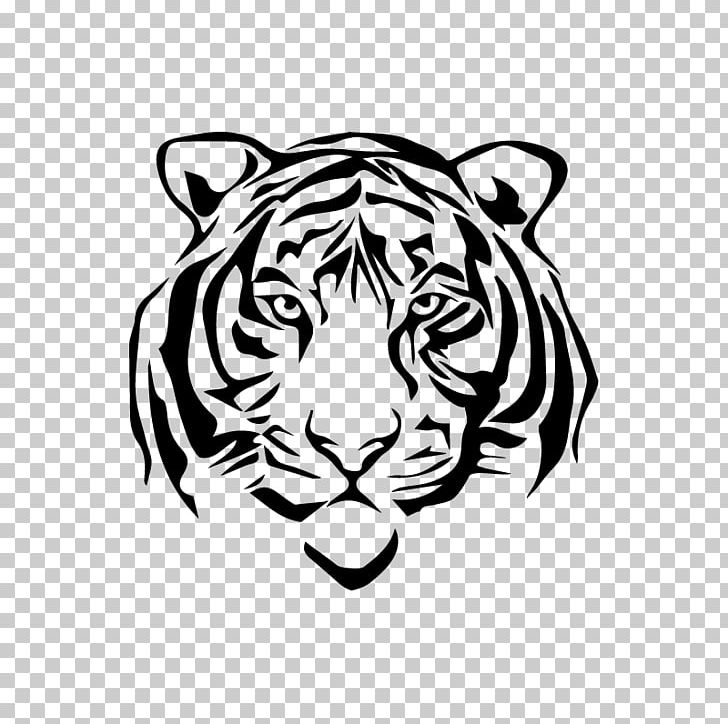 White Tiger Drawing Sketch PNG, Clipart, Animals, Art, Big Cats, Black, Black And White Free PNG Download