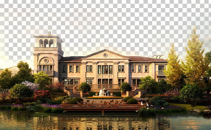 Fuyang District Villa Imperial Cullinan House Home PNG, Clipart, Building, Cottage, Creative Background, Creative Graphics, Creative Logo Design Free PNG Download