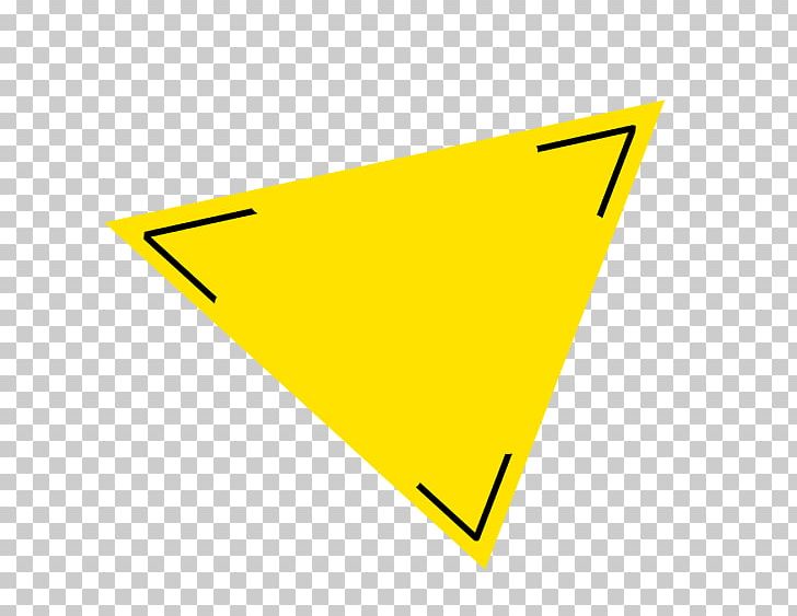 Yellow Triangle PNG, Clipart, Angle, Area, Art, Brand, Colored Triangle Free PNG Download