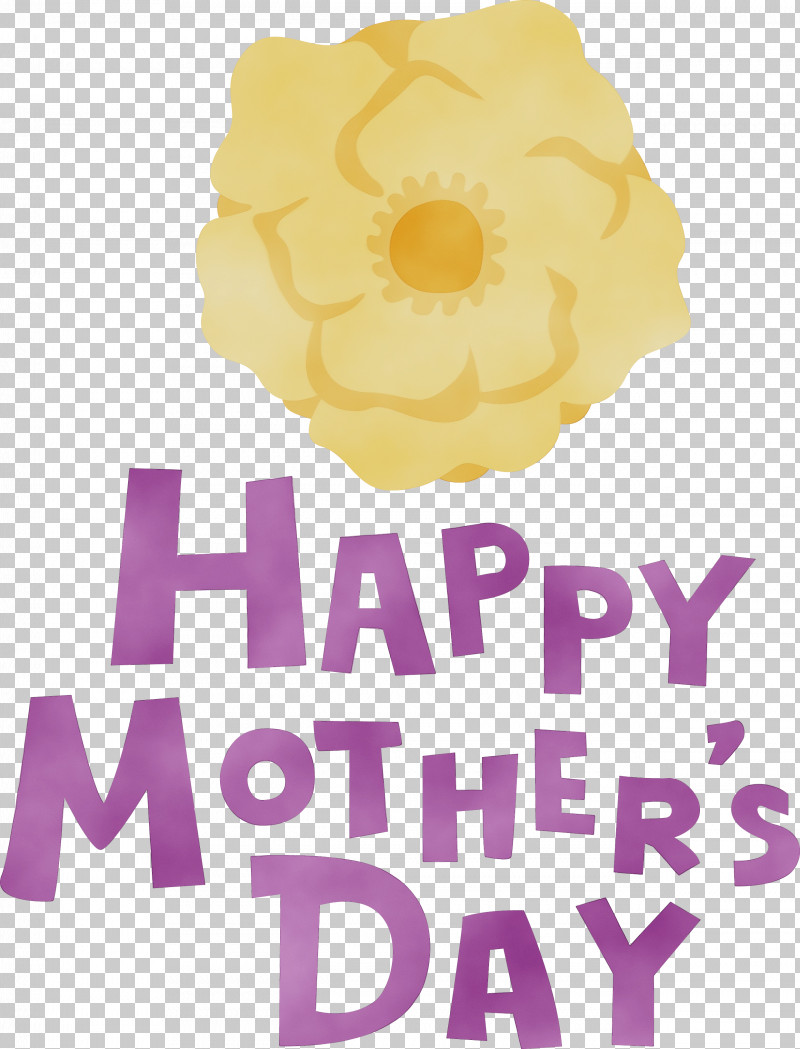 Petal Flower Yellow Font Meter PNG, Clipart, Flower, Happy Mothers Day, Meter, Mothers Day, Paint Free PNG Download
