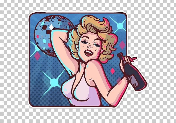 Telegram Sticker Cartoon Legendary Creature PNG, Clipart, Art, Cartoon, Fictional Character, Legendary Creature, Marilyn Monroe Free PNG Download