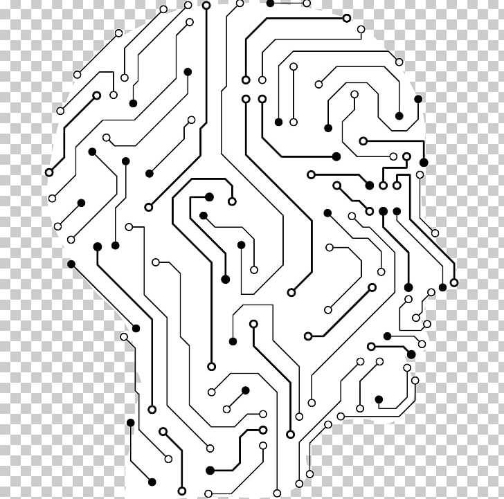 Electronic Engineering Human Head Brain Illustration PNG, Clipart, Angle, Auto Part, Black And White, Board Game, Circuit Vector Free PNG Download