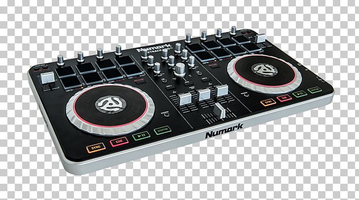 Disc Jockey Numark Industries DJ Controller Audio Mixers Virtual DJ PNG, Clipart, Audio, Audio Equipment, Audio Mixers, Computer Dj, Disc Jockey Free PNG Download