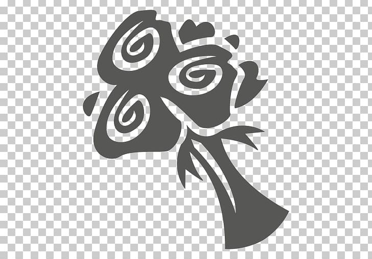 Flower Bouquet Computer Icons Desktop PNG, Clipart, Art, Black, Black And White, Black Rose, Computer Icon Free PNG Download