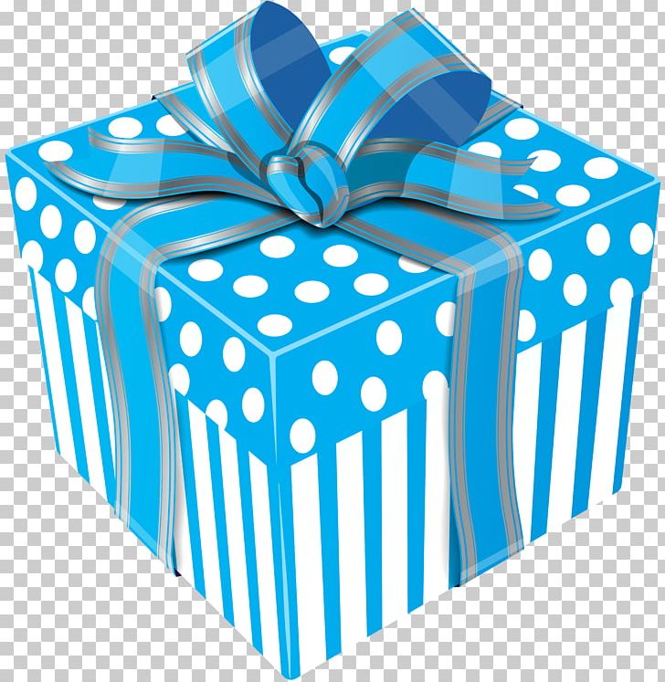 Gift Wrapping Box PNG, Clipart, Aqua, Birthday, Blue, Box, Clipart Free PNG Download