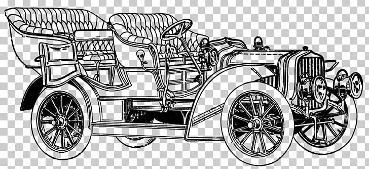 Vintage Car Antique Car Classic Car PNG, Clipart, Antique, Antique Car, Art Car, Automotive Design, Black And White Free PNG Download