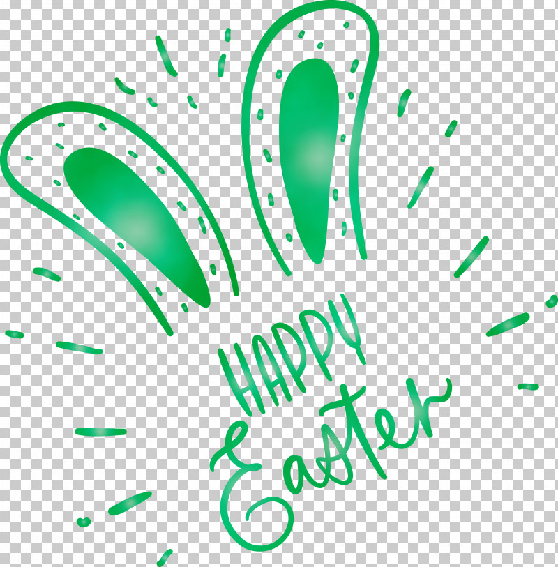 Text Green Font Line Logo PNG, Clipart, Easter Day, Easter Sunday, Green, Happy Easter, Line Free PNG Download