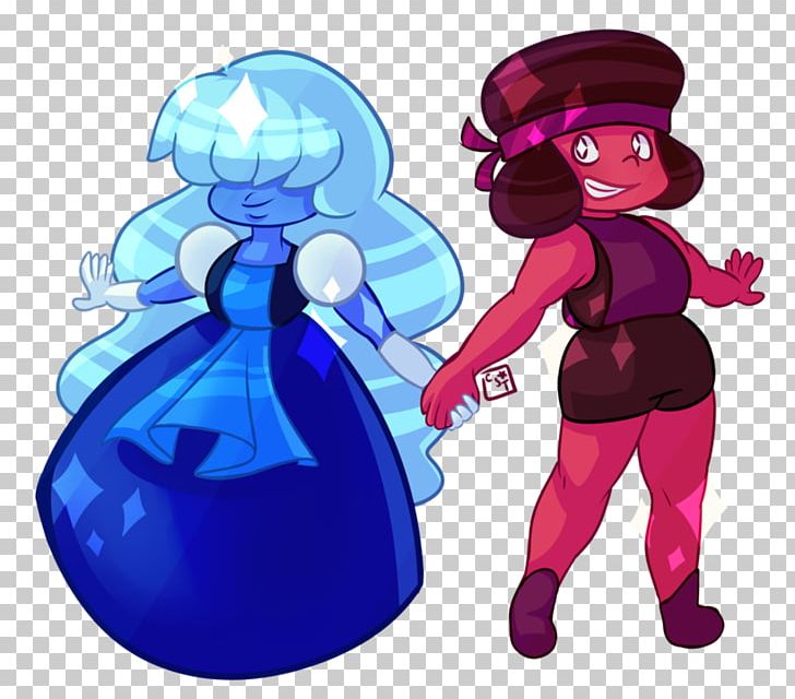 Ruby Sapphire Violet Garnet Drawing PNG, Clipart, Cartoon, Cobalt Blue, Drawing, Electric Blue, Fictional Character Free PNG Download
