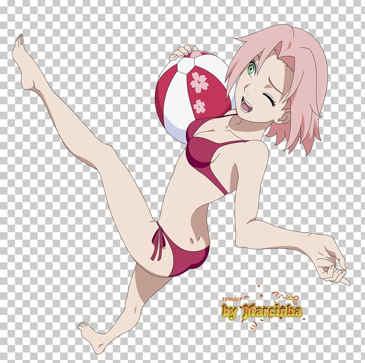 Sakura Haruno Hinata Hyuga Swimsuit Ino Yamanaka Naruto PNG, Clipart, Arm, Art, Bikin, Cartoon, Deviantart Free PNG Download
