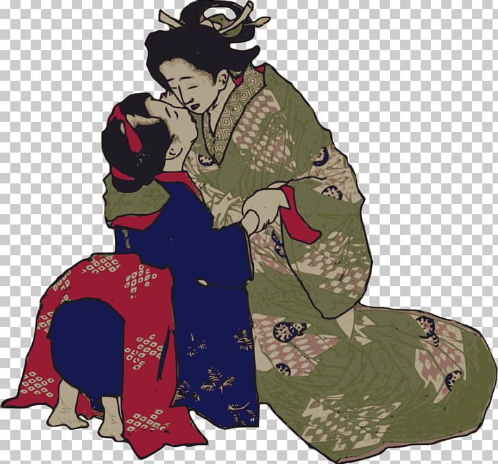 The Kiss Japan Geisha PNG, Clipart, Fictional Character, Geisha, Geisha Cliparts, Hug, Japan Free PNG Download