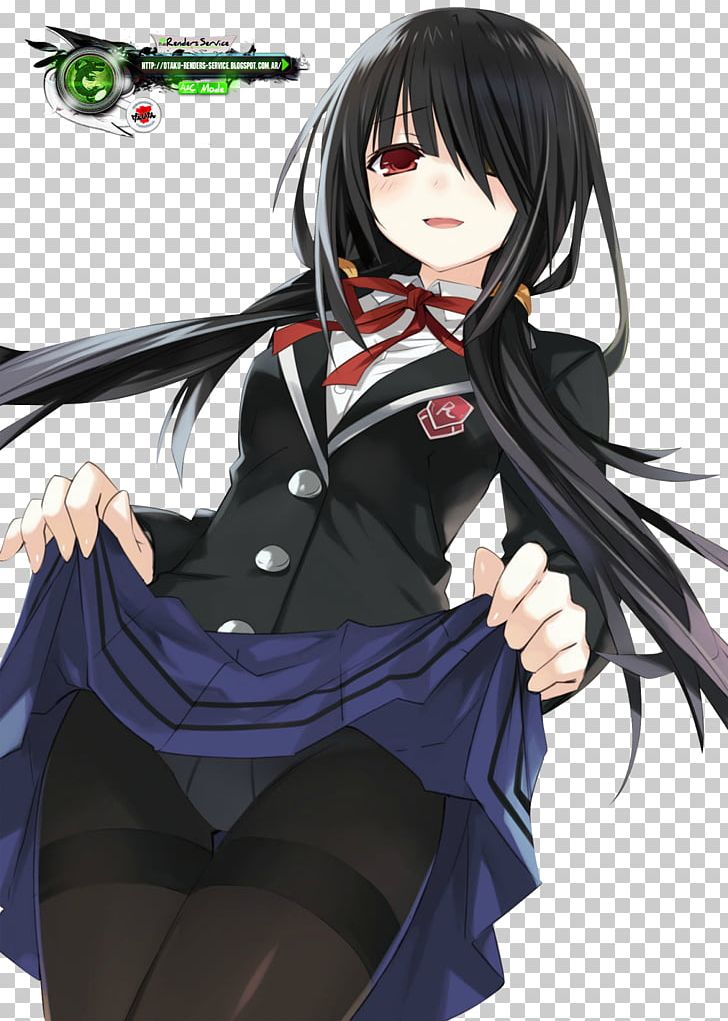 Anime Date A Live Mangaka Ecchi PNG, Clipart, Anime, Black ...