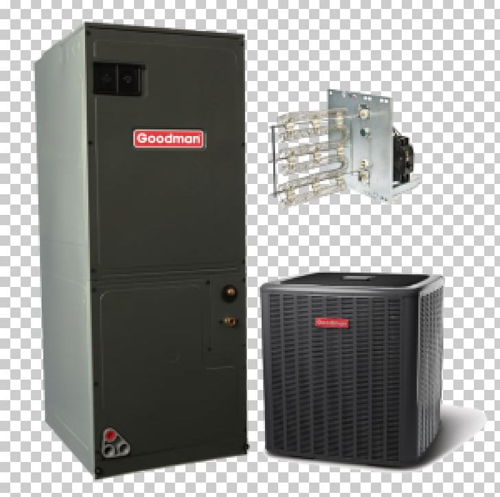 Furnace Air Conditioning Heat Pump Seasonal Energy Efficiency Ratio PNG, Clipart, Air Conditioning, Air Handler, Air Source Heat Pumps, Central Heating, Condenser Free PNG Download