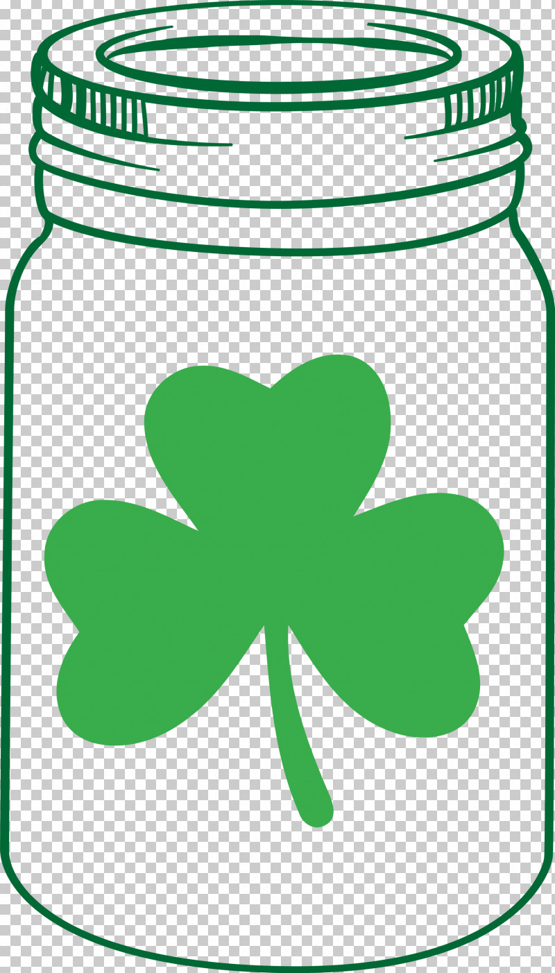 St Patricks Day Mason Jar PNG, Clipart, Biology, Cerasus, Geometry, Green, Leaf Free PNG Download