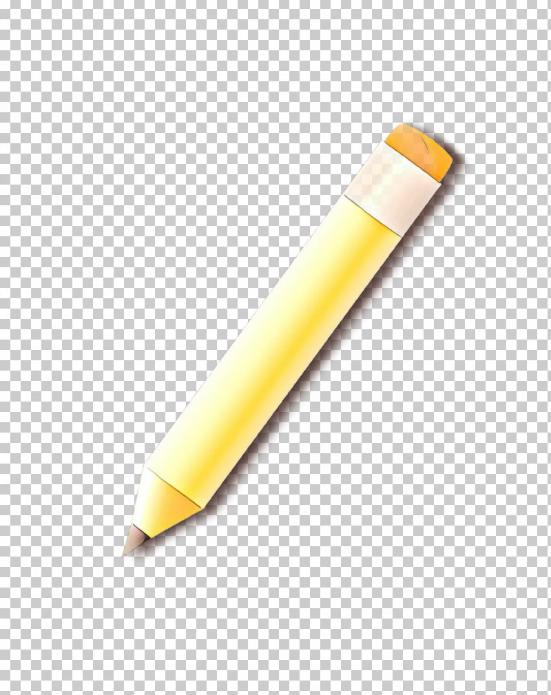 Yellow Pen Office Supplies Pencil Writing Implement PNG, Clipart, Cone, Office Supplies, Pen, Pencil, Writing Implement Free PNG Download