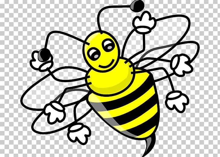 Honey Bee Cartoon PNG, Clipart, Artwork, Bee, Black And White, Bumblebee, Cartoon Free PNG Download