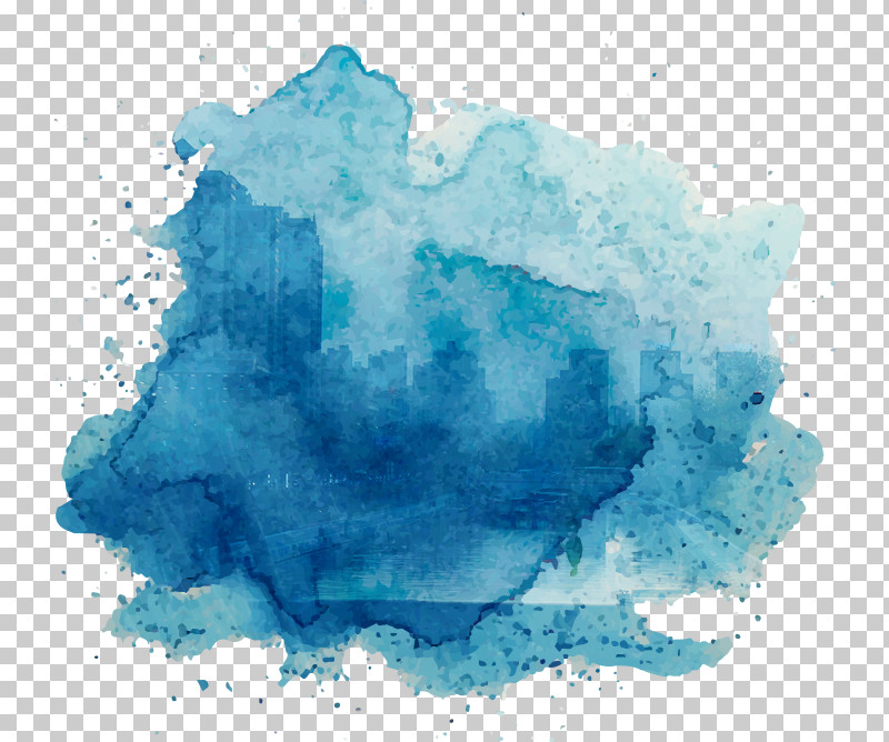 Blue Aqua Turquoise Watercolor Paint Cloud PNG, Clipart, Aqua, Blue, Cloud, Electric Blue, Paint Free PNG Download