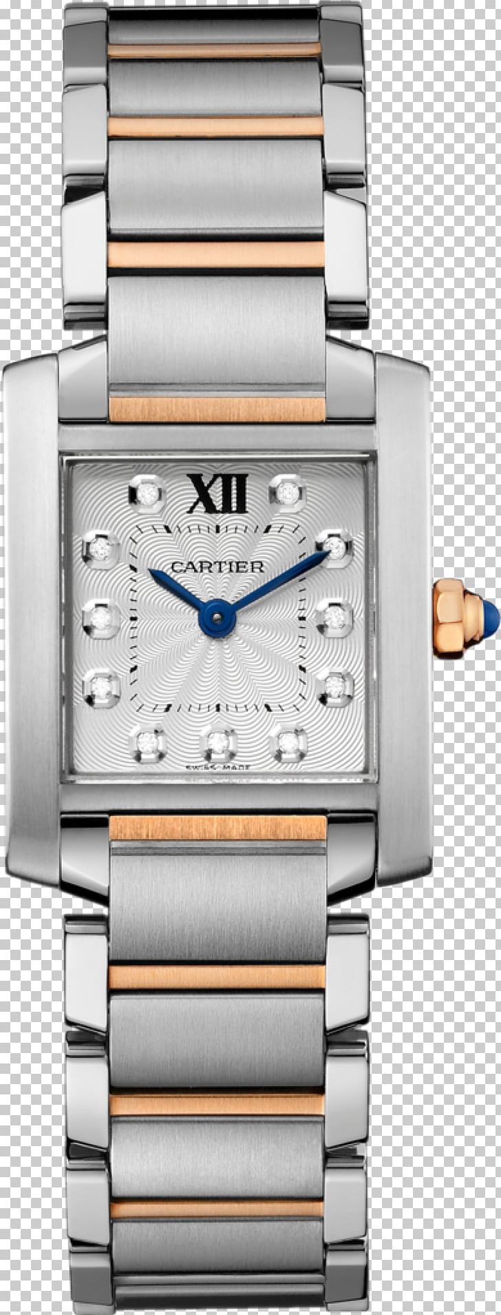 Cartier Tank Française Watch PNG, Clipart, Accessories, Automatic Watch, Bracelet, Brand, Cabochon Free PNG Download