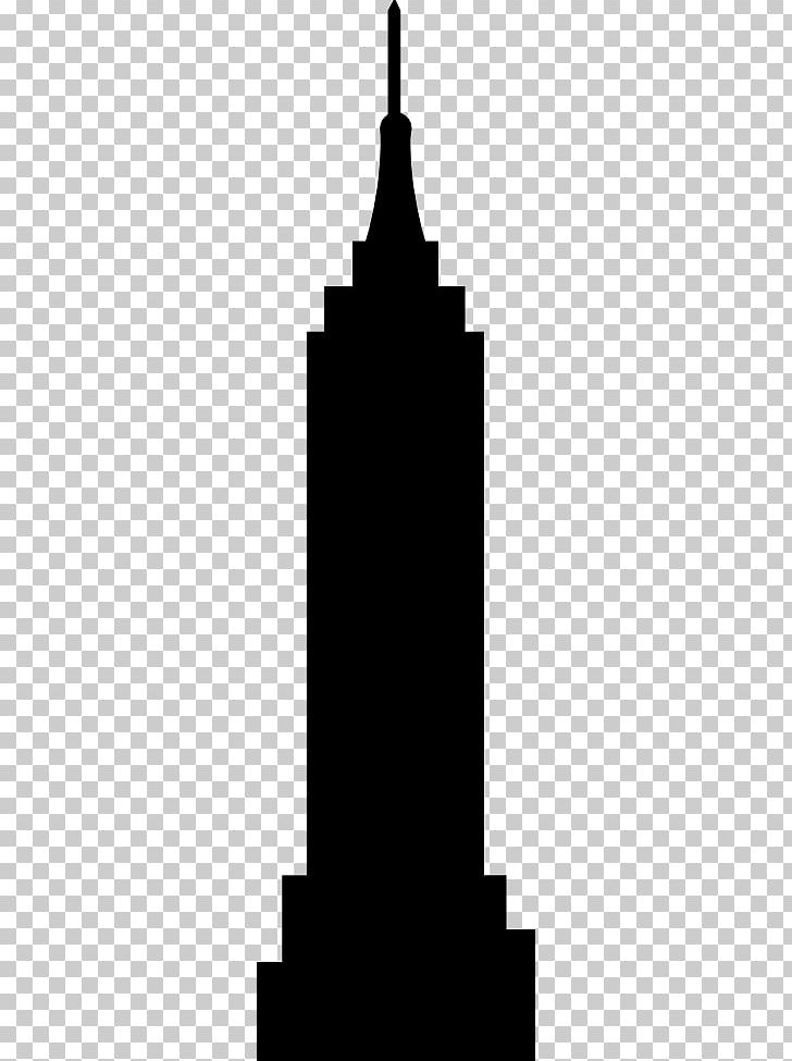Empire State Building Silhouette PNG, Clipart, Angle, Black And White, Building, Clip Art, Empire State Free PNG Download