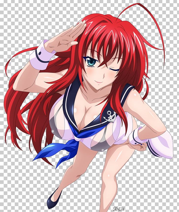 Rias Gremory High School DxD Anime Art PNG, Clipart, Animax, Anime, Art, Black Hair, Blue Exorcist Free PNG Download