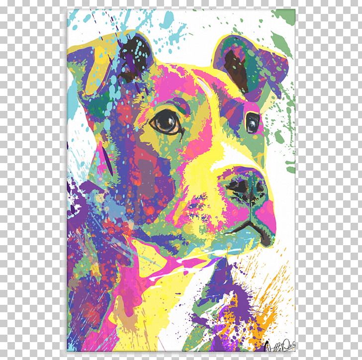 Dog Modern Art Acrylic Paint Painting PNG, Clipart, Acrylic Paint, Acrylic Resin, Animals, Art, Carnivoran Free PNG Download