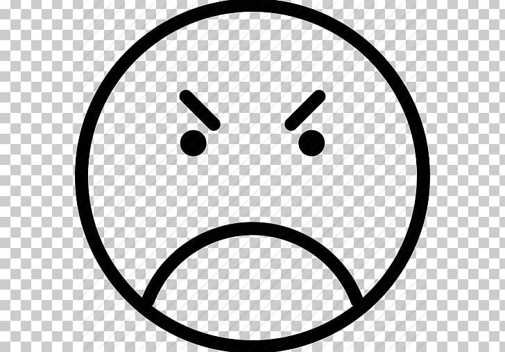 Smiley Anger Emoticon PNG, Clipart, Anger, Area, Black And White, Blog, Circle Free PNG Download
