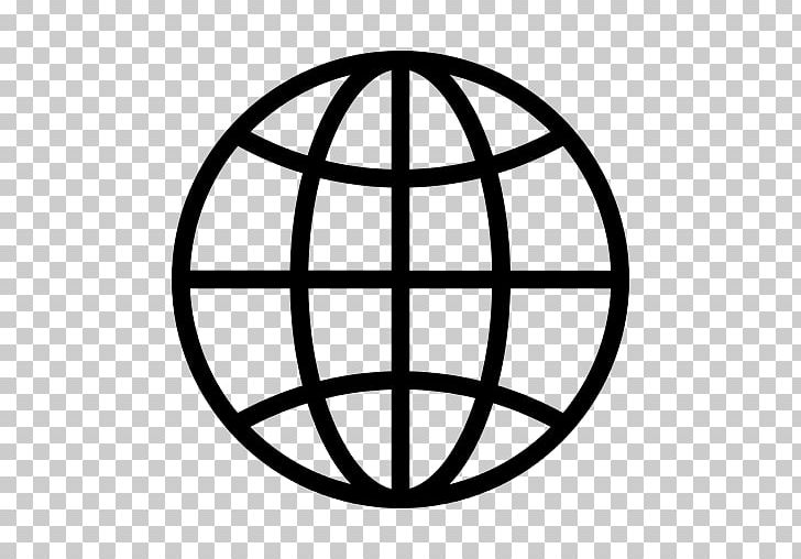Globe Computer Icons Earth Symbol PNG, Clipart, Area, Art World, Ball, Black And White, Circle Free PNG Download