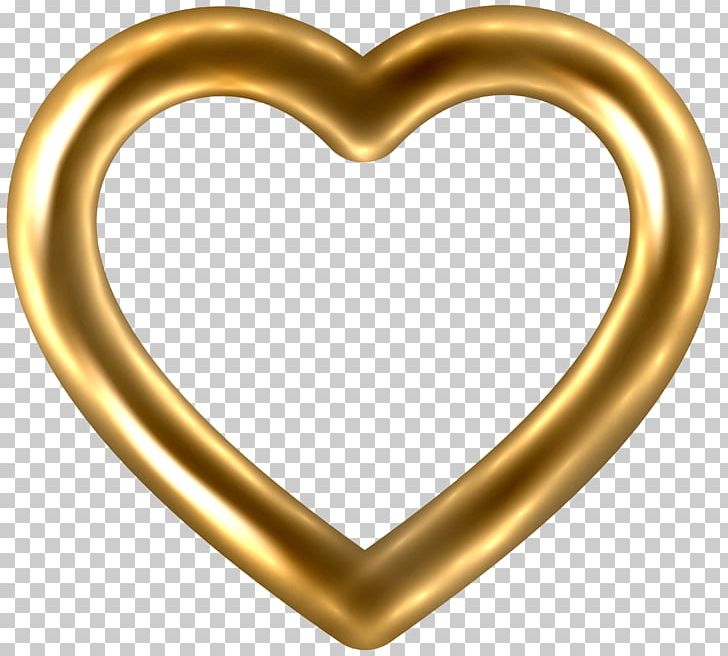 Heart Gold PNG, Clipart, Body Jewelry, Brass, Color, Colored Gold, Gold Free PNG Download