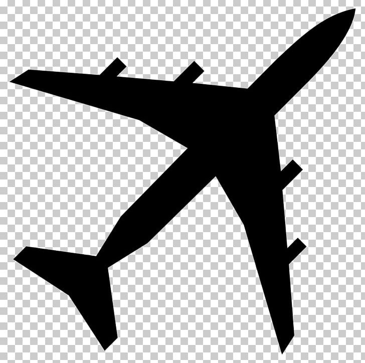 Airplane Silhouette PNG, Clipart, Aircraft, Airplane, Air Travel, Angle, Art Free PNG Download