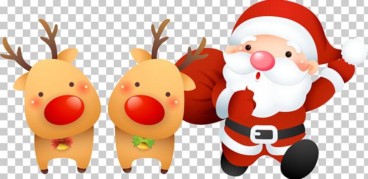 Santa Claus Christmas Vecteur PNG, Clipart, Christmas Decoration, Christmas Frame, Christmas Lights, Christmas Vector, Creative Christmas Free PNG Download