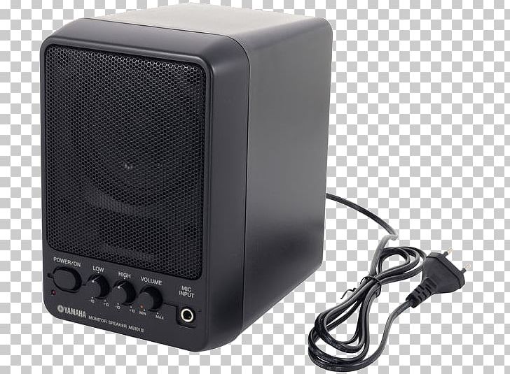 monitor with speakers and microphone
