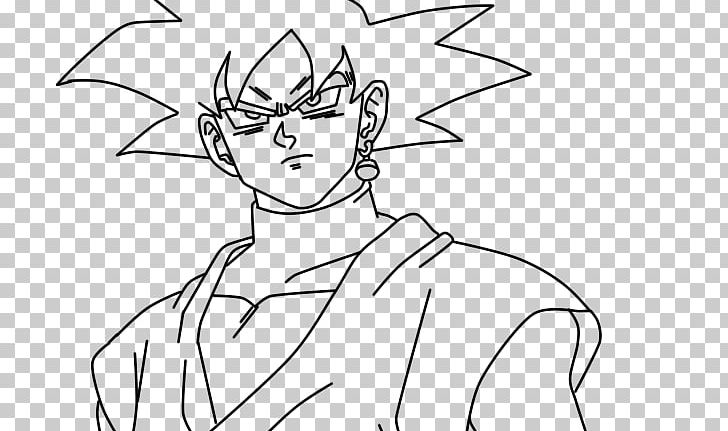 Drawing Goku Black SUPER SAIYAN ROSE - YouTube